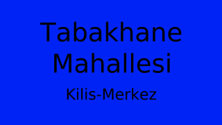Tabakhane Mahallesi Thumbnail