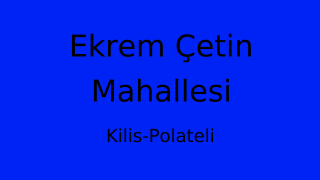 Ekrem Çetin Mahallesi Thumbnail