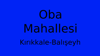 Oba Mahallesi Thumbnail