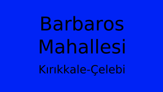 Barbaros Mahallesi Thumbnail