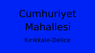 Cumhuriyet Mahallesi Thumbnail