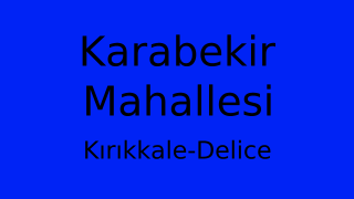 Karabekir Mahallesi Thumbnail