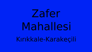 Zafer Mahallesi Thumbnail