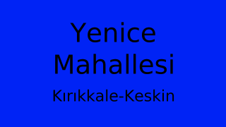 Yenice Mahallesi Thumbnail
