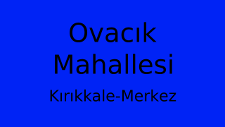 Ovacık Mahallesi Thumbnail