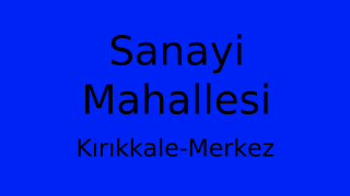 Sanayi Mahallesi Thumbnail