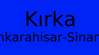 Kırka, Sinanpaşa, Afyonkarahisar Thumbnail