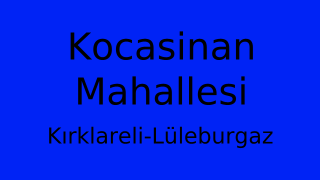 Kocasinan Mahallesi Thumbnail