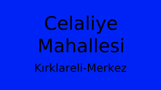 Celaliye Mahallesi Thumbnail