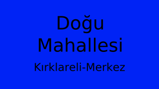 Doğu Mahallesi Thumbnail