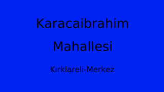 Karacaibrahim Mahallesi Thumbnail