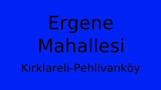 Ergene Mahallesi Thumbnail
