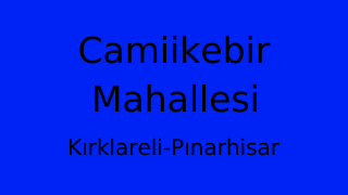 Camiikebir Mahallesi Thumbnail