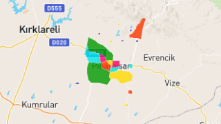 Kırklareli Pınarhisar'ın Mahalleleri, Nüfus Bilgileri, Haritalar ve İstatistikler Thumbnail
