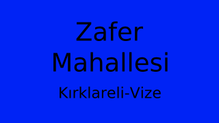 Zafer Mahallesi Thumbnail