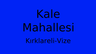 Kale Mahallesi Thumbnail
