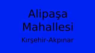 Alipaşa Mahallesi Thumbnail