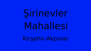 Şirinevler Mahallesi Thumbnail