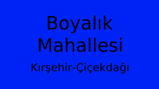 Boyalık Mahallesi Thumbnail