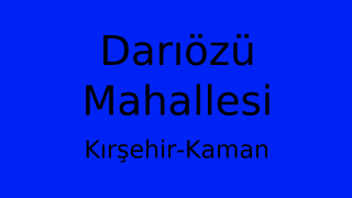 Darıözü Mahallesi Thumbnail