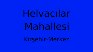 Helvacılar Mahallesi Thumbnail