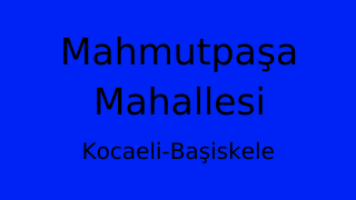Mahmutpaşa Mahallesi Thumbnail