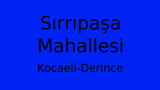 Sırrıpaşa Mahallesi Thumbnail