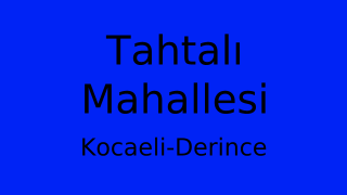 Tahtalı Mahallesi Thumbnail