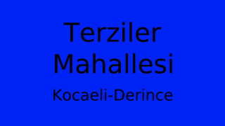 Terziler Mahallesi Thumbnail