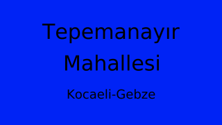 Tepemanayır Mahallesi Thumbnail