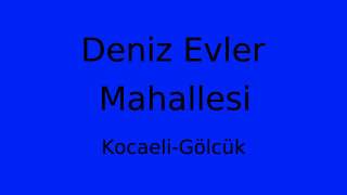 Deniz Evler Mahallesi Thumbnail