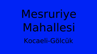 Mesruriye Mahallesi Thumbnail
