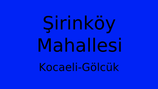 Şirinköy Mahallesi Thumbnail