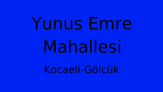 Yunus Emre Mahallesi Thumbnail