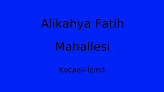 Alikahya Fatih Mahallesi Thumbnail