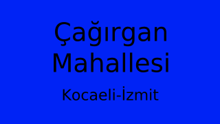 Çağırgan Mahallesi Thumbnail