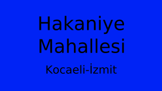 Hakaniye Mahallesi Thumbnail