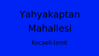 Yahyakaptan Mahallesi Thumbnail