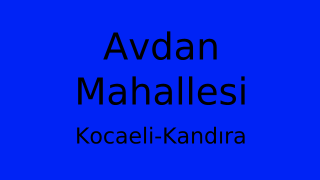 Avdan Mahallesi Thumbnail