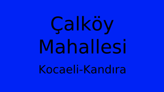 Çalköy Mahallesi Thumbnail