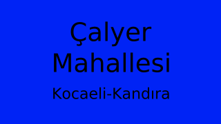 Çalyer Mahallesi Thumbnail