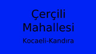 Çerçili Mahallesi Thumbnail