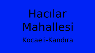 Hacılar Mahallesi Thumbnail