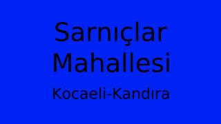 Sarnıçlar Mahallesi Thumbnail