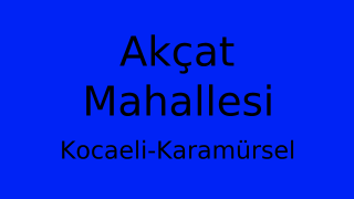 Akçat Mahallesi Thumbnail