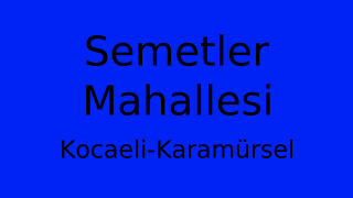 Semetler Mahallesi Thumbnail