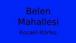 Belen Mahallesi Thumbnail