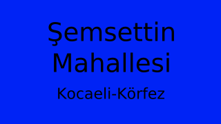 Şemsettin Mahallesi Thumbnail