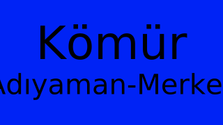 Kömür, Merkez, Adıyaman Thumbnail