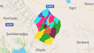Konya Doğanhisar'ın Mahalleleri, Nüfus Bilgileri, Haritalar ve İstatistikler Thumbnail
